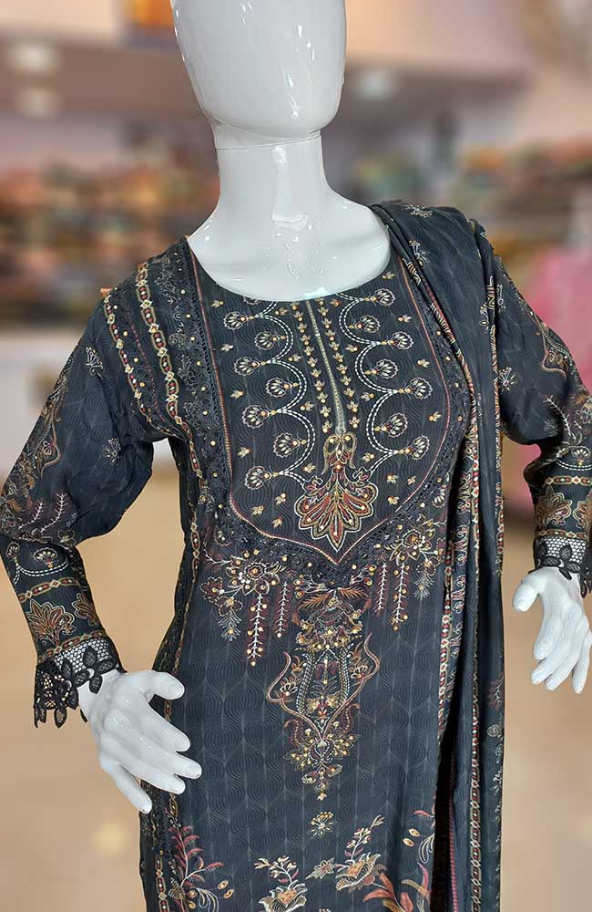 Cotton Kurti Pant Dupatta Set – 1281 - Zigmint Fashion